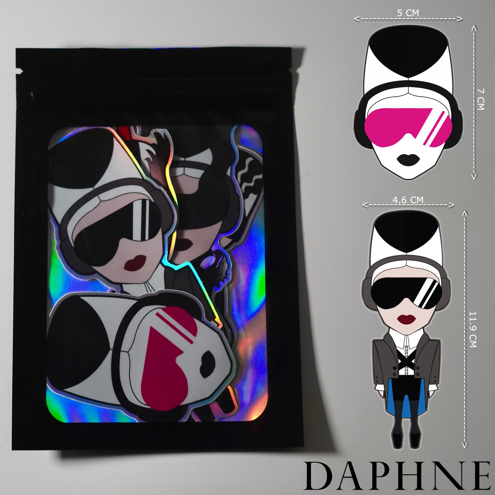 DAPHNE ‘ICON’ LIMITED EDITION STICKER PACK – The Daphne Guinness Shop